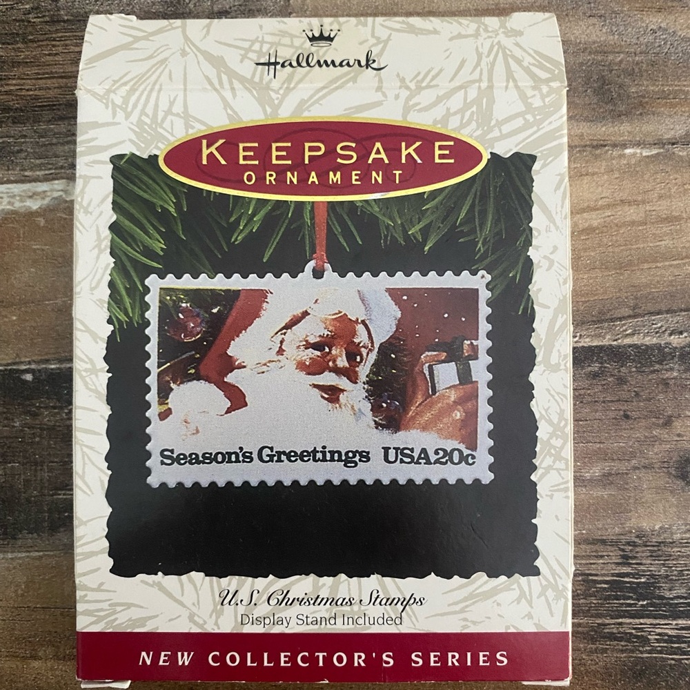 Hallmark Keepsake Ornament U.S. Christmas Stamp 1993